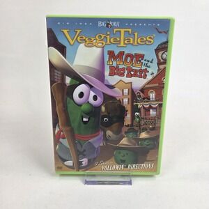 Veggietales Moe And The Big Exit DVD Complete Big Idea Kids Cartoons 2007